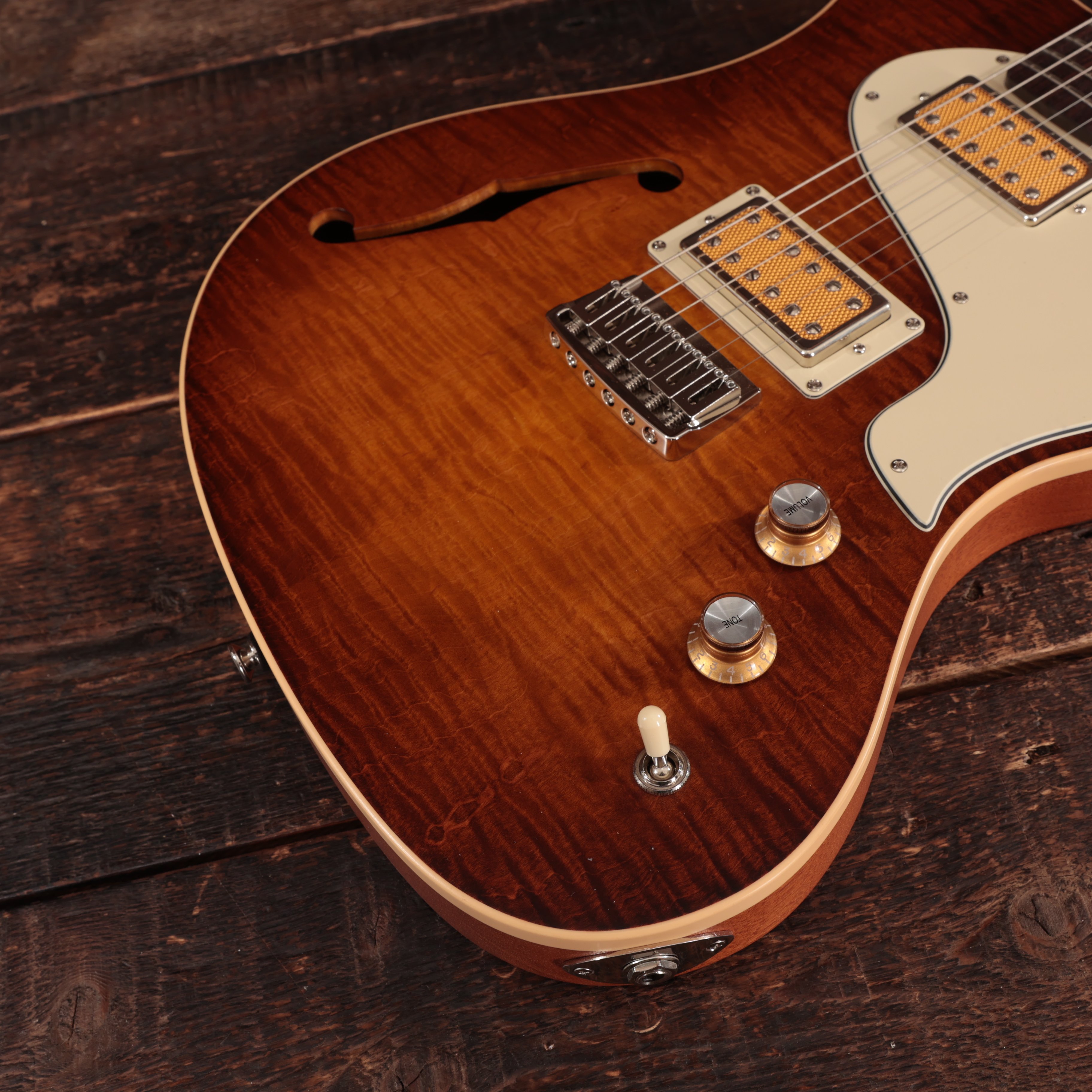 ギター PJD Guitars ST. JOHN ELITE Cocoa Burst PJD Custom Shop St John Elite in Original Burst - Andertons Music Co.